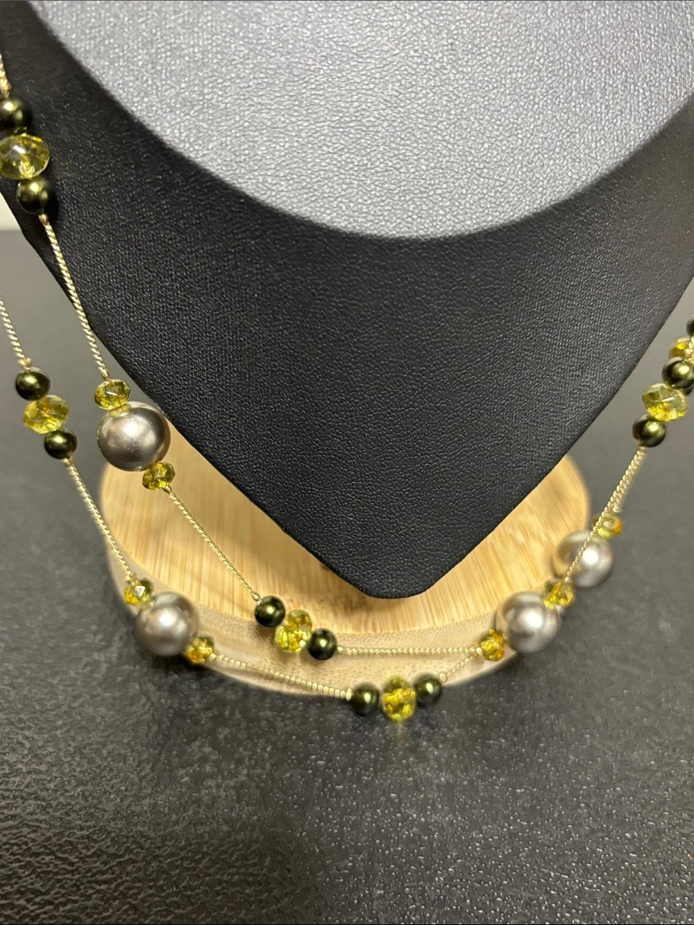 NWT Station Faux Pearl Long Beaded Necklace